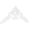 Ekena Millwork Pitch Kendall Architectural Grade PVC Gable Pediment, 72"W x 30"H x 1"P (10/12) GPP072X030X100KEN - alternate 1